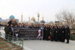 گزارش تصویری از حضور جمعی از دانشگاهیان واحد در مراسم هفتمین شب درگذشت آیت الله هاشمی رفسنجانی در 26 دی 95